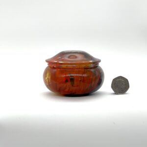 Wood and resin jewellery box