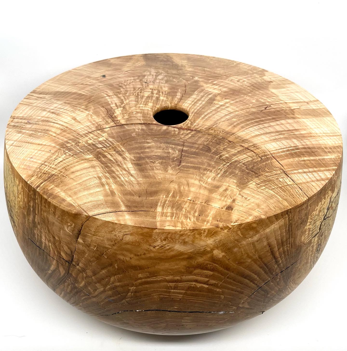 Height figured oak hollow