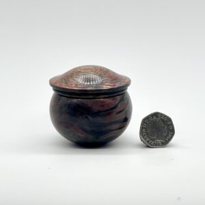 Stabilised London Plane Burl jewellery box