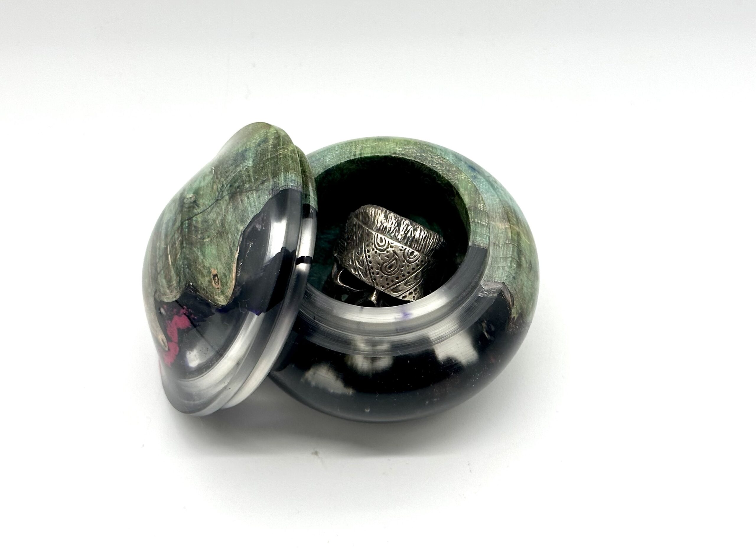 Green trinket box - Image 7