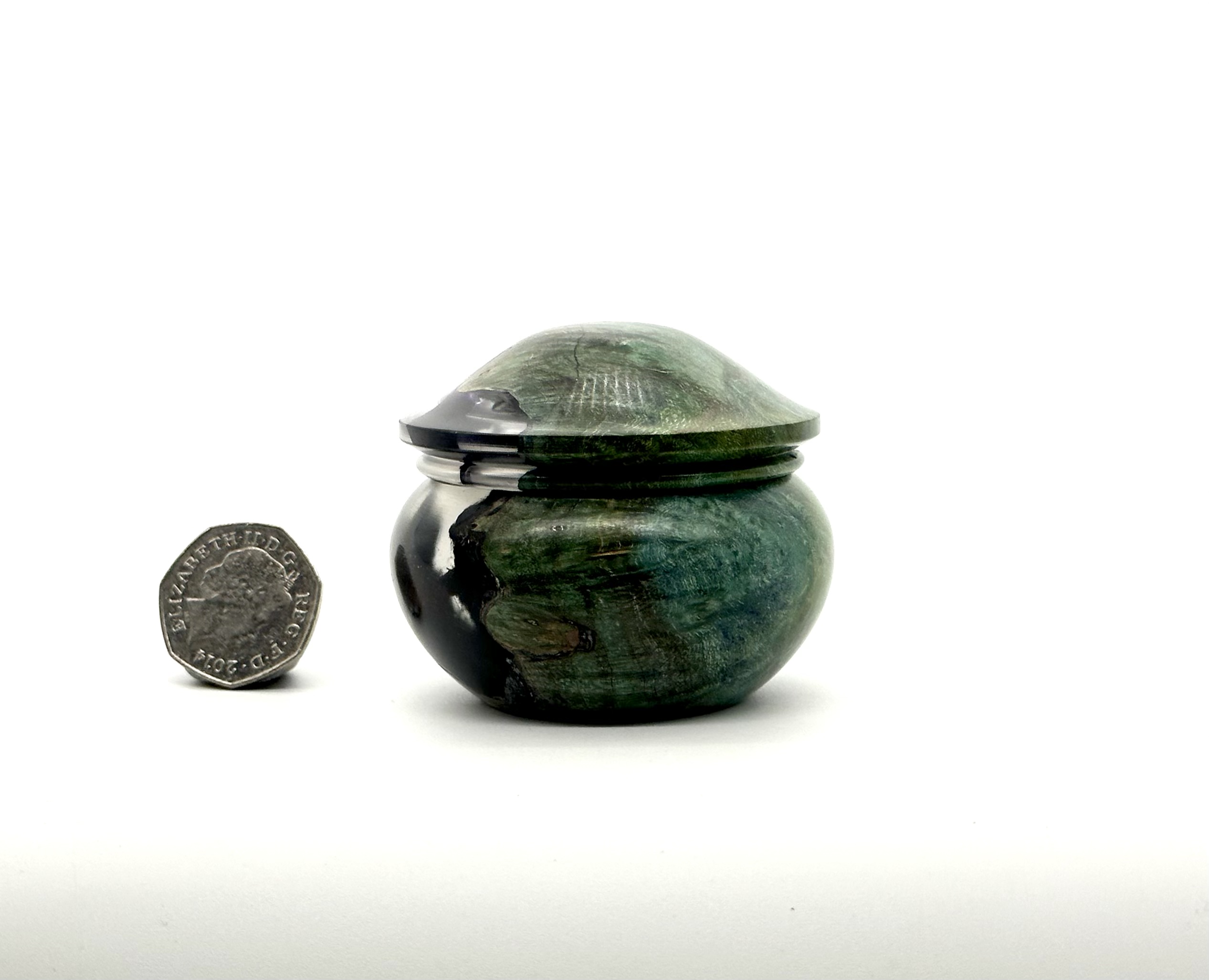 Green trinket box - Image 2