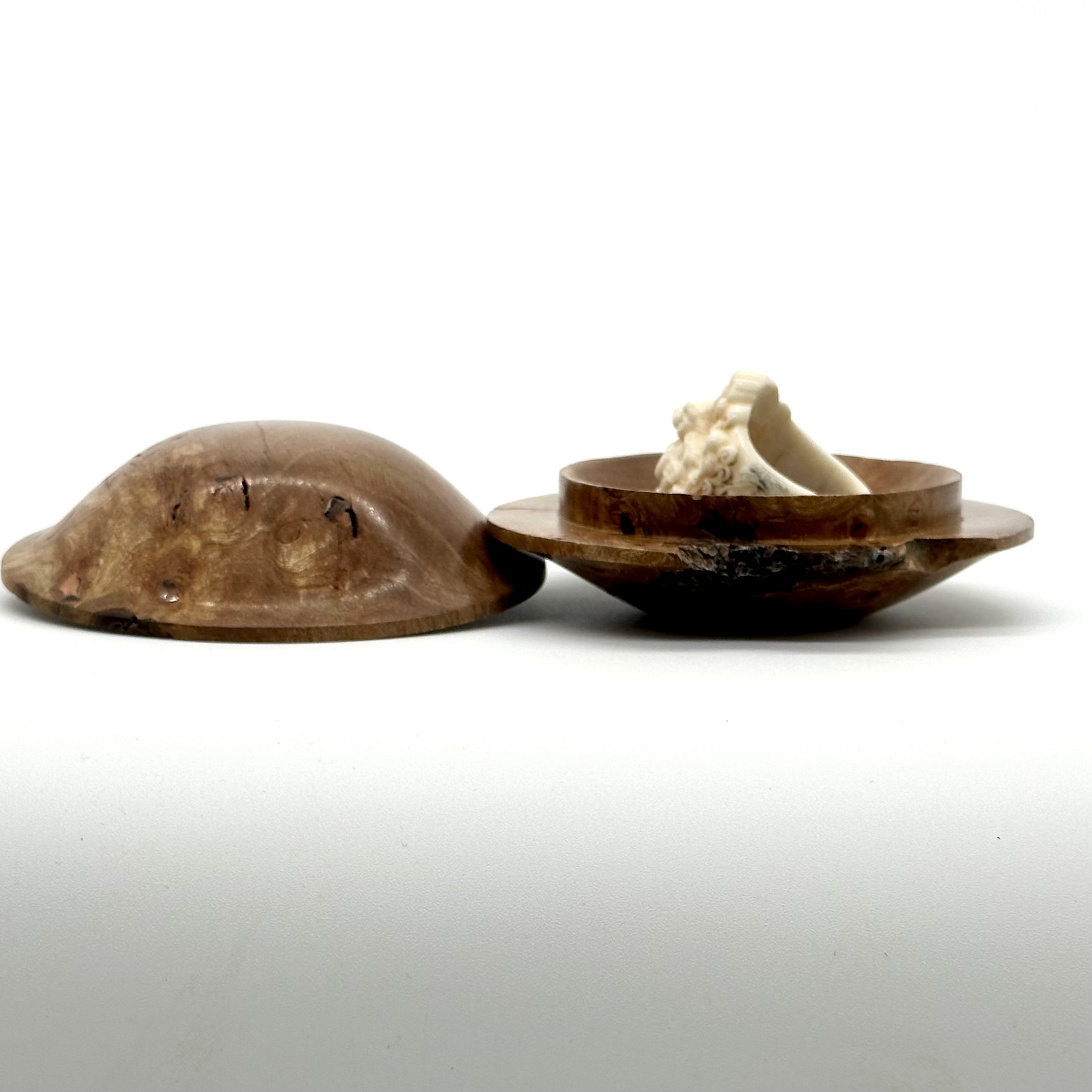 Elm burl trinket box 2 - Image 6