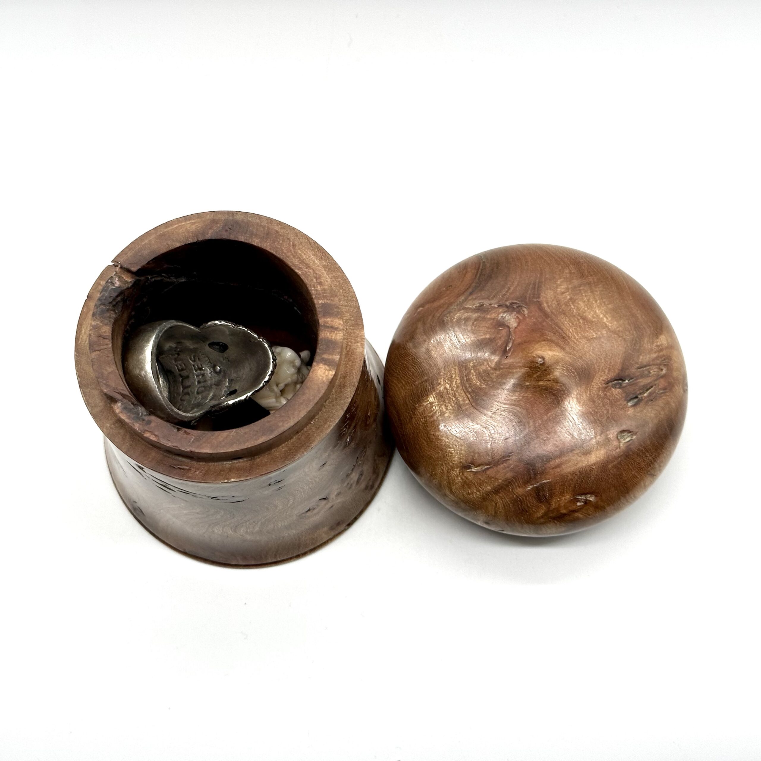 Elm burl trinket box 1 - Image 5