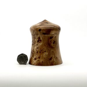 Elm burl trinket box 7