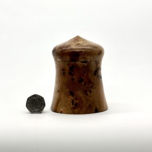 Alternative view of Elm burl trinket box 7