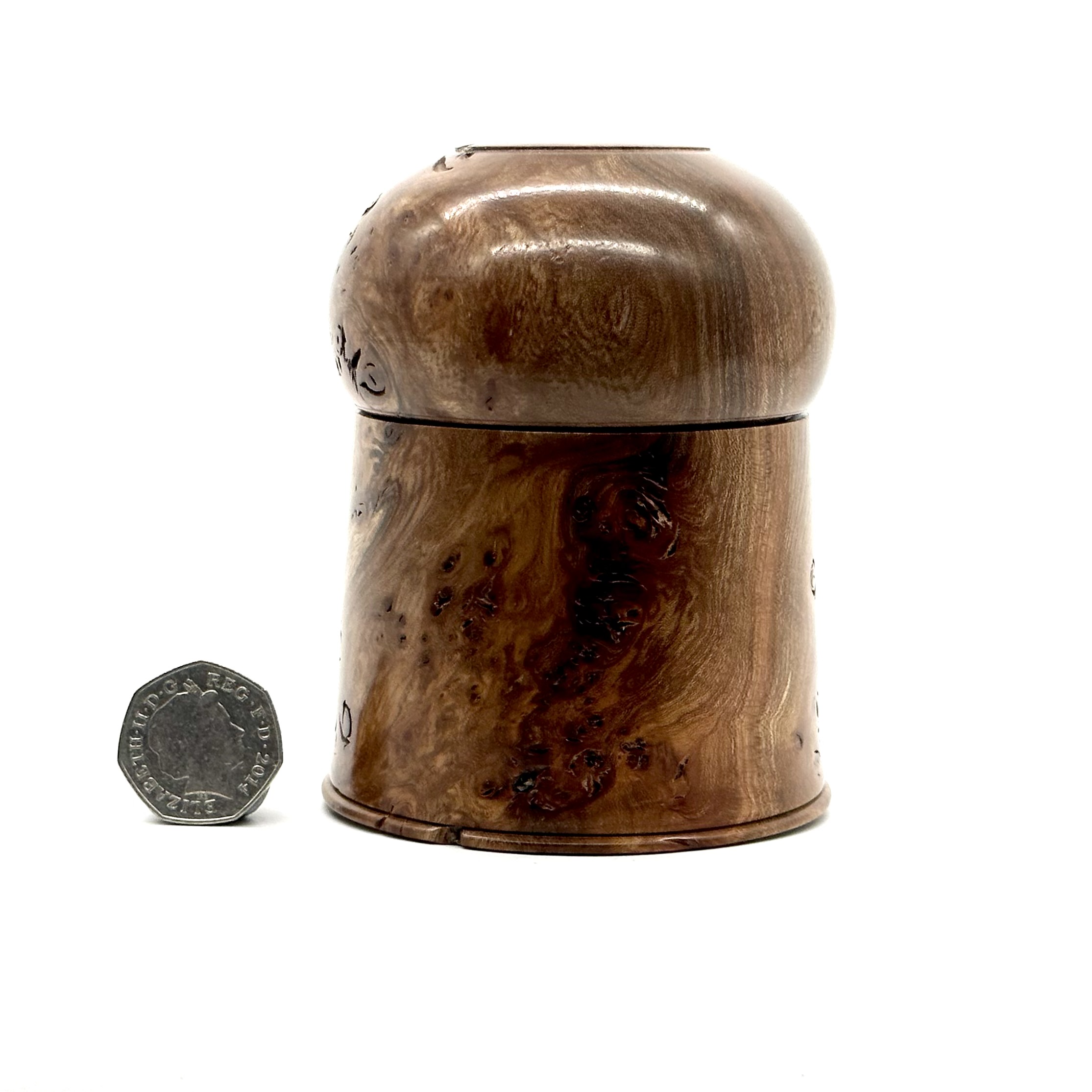Elm burl trinket box 3 - Image 4