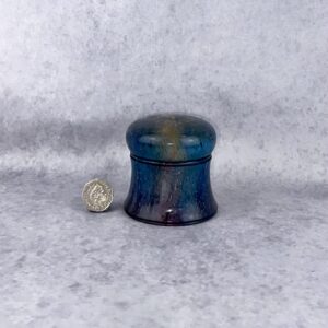 Blue stabilised horse chestnut liddedbox