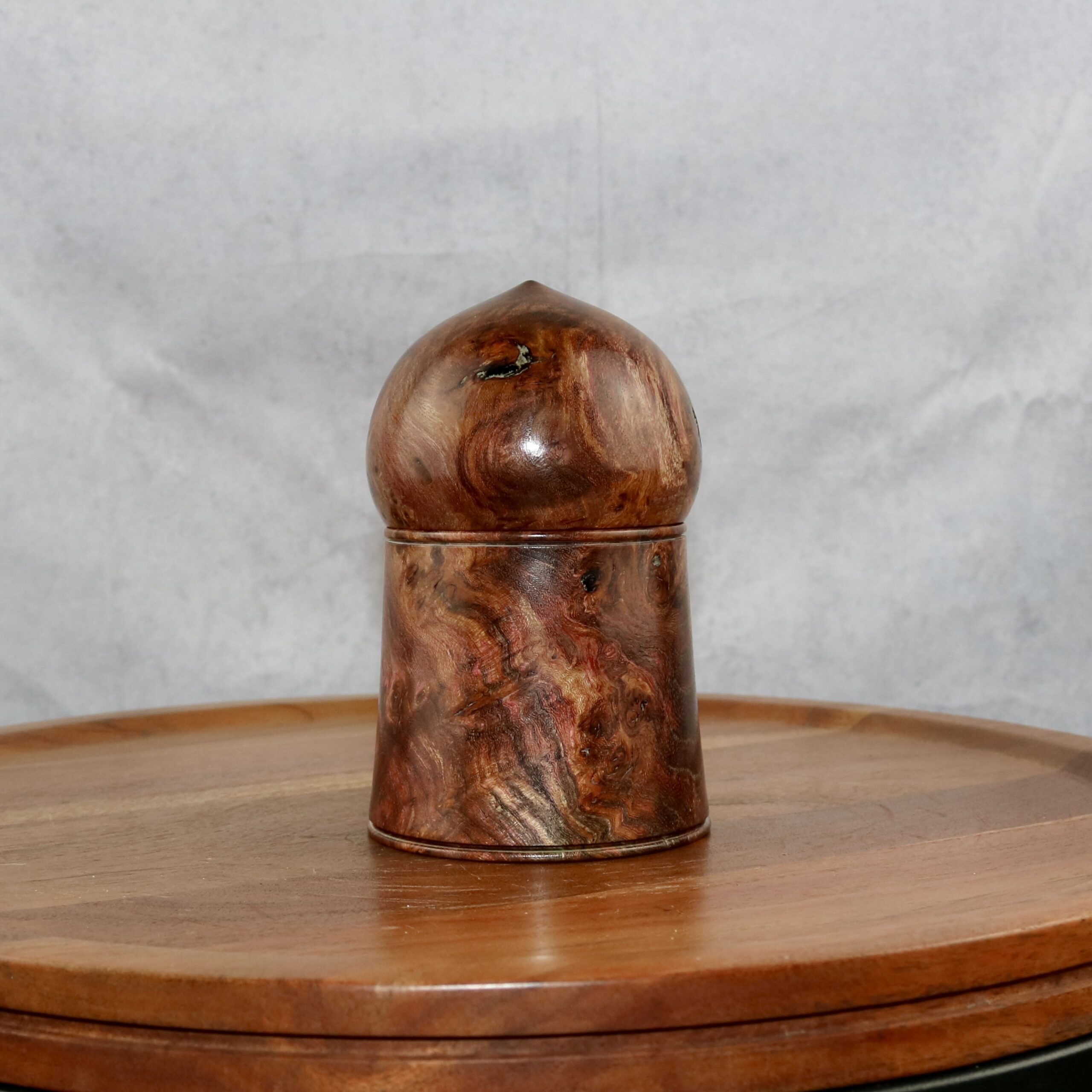 Stabilised elm burl wooden box 2 - Image 5